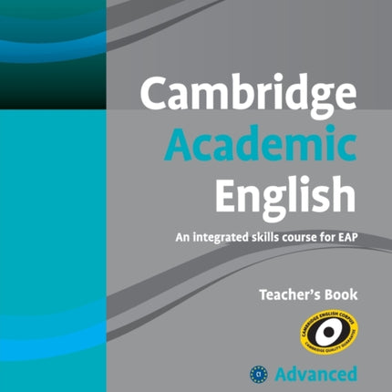 Cambridge Academic English C1 Advanced Teachers