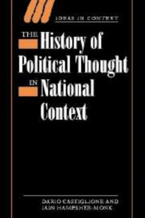 The History of Political Thought in National Context 61 Ideas in Context Series Number 61