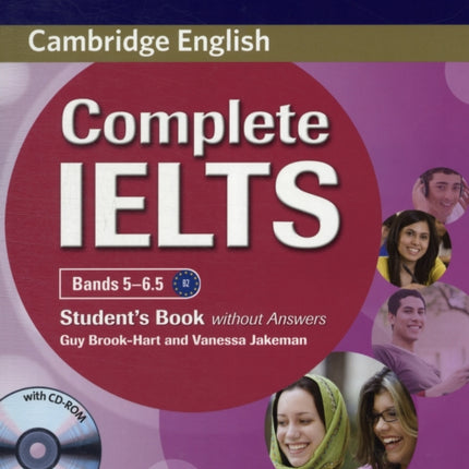 Complete IELTS Bands 56.5 Students Book without Answers with CDROM