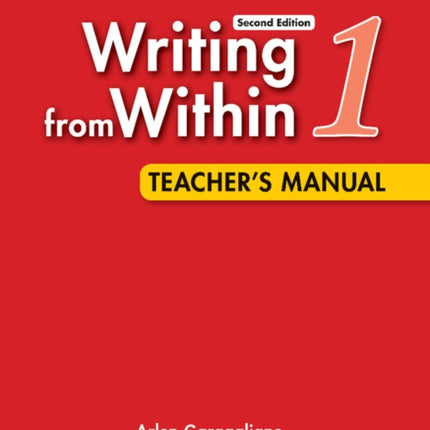 Writing from Within Level 1 Teachers Manual