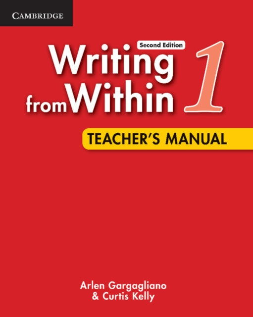 Writing from Within Level 1 Teachers Manual