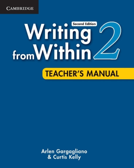 Writing from Within Level 2 Teachers Manual