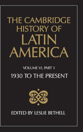 The Cambridge History of Latin America Part 1