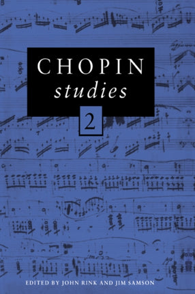Chopin Studies 2 Cambridge Composer Studies