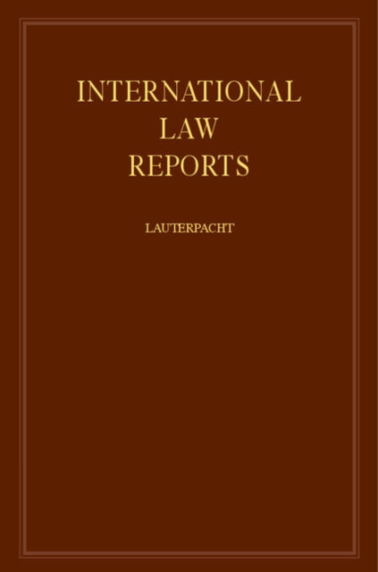 International Law Reports