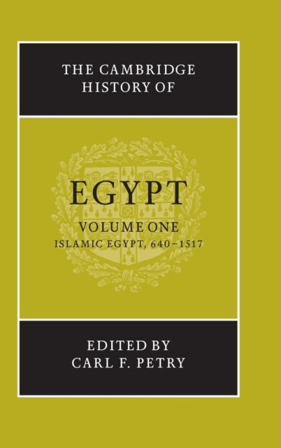 The Cambridge History of Egypt Volume 1