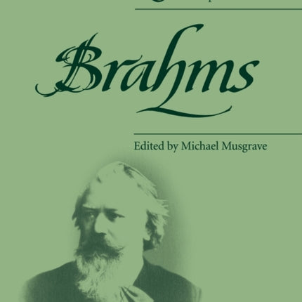 The Cambridge Companion to Brahms Cambridge Companions to Music