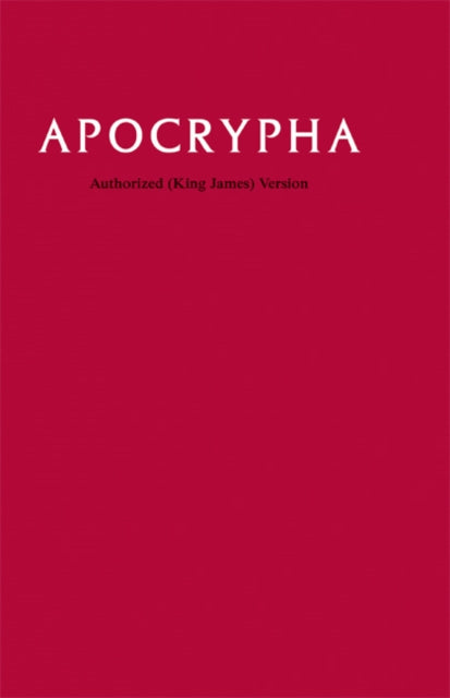 KJV Apocrypha Text Edition KJ530A
