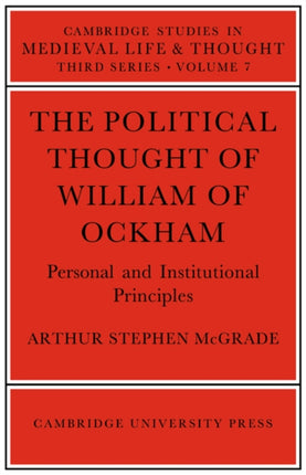 The Political Thought of William Ockham