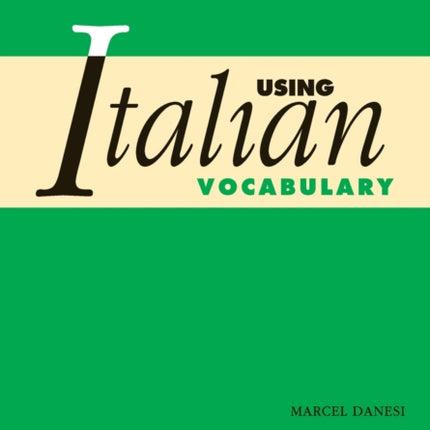 Using Italian Vocabulary