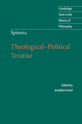 Spinoza TheologicalPolitical Treatise Cambridge