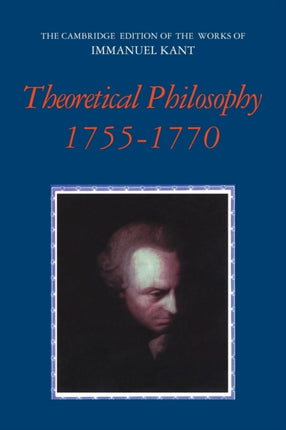 Theoretical Philosophy 17551770