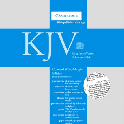 kjvconcordwidemarginreferencebibleblackgoatskinleath