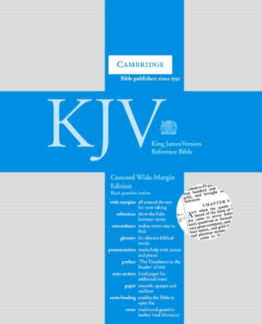 kjvconcordwidemarginreferencebibleblackgoatskinleath