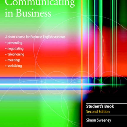 Communicating in Business Student's Book