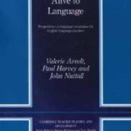 Alive to Language