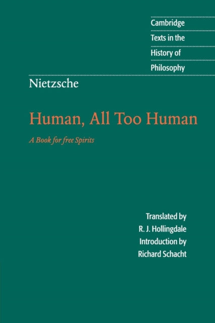 Nietzsche Human All Too Human A Book for Free