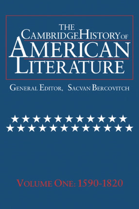 The Cambridge History of American Literature