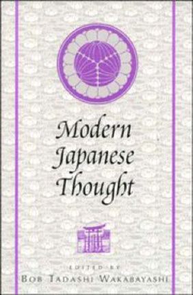 Modern Japanese Thought