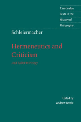 Schleiermacher