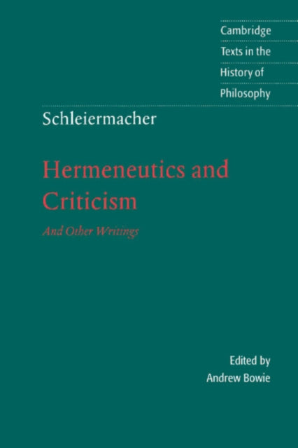 Schleiermacher