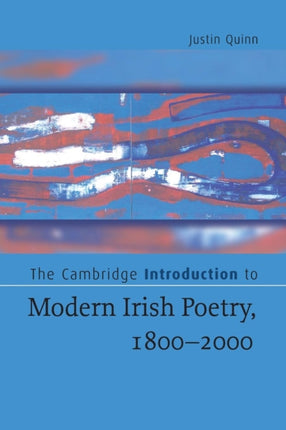 The Cambridge Introduction to Modern Irish Poetry