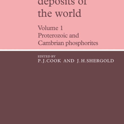 Phosphate Deposits of the World