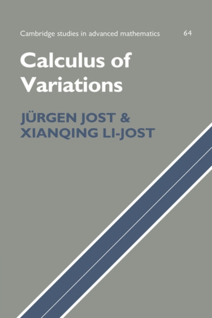 Calculus of Variations 64 Cambridge Studies in Advanced Mathematics Series Number 64