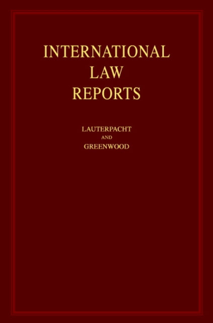 International Law Reports