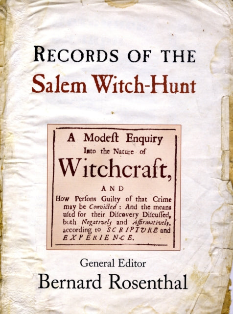 Records of the Salem WitchHunt