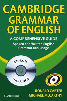 Cambridge Grammar of English Paperback with CDROM