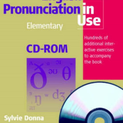 English Pronunciation in Use Elementary CD-ROM for Windows and Mac (single user)