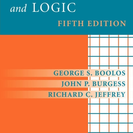 Computability and Logic Fifth Edition