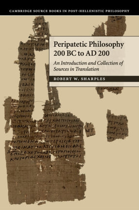 Peripatetic Philosophy 200 BC to AD 200