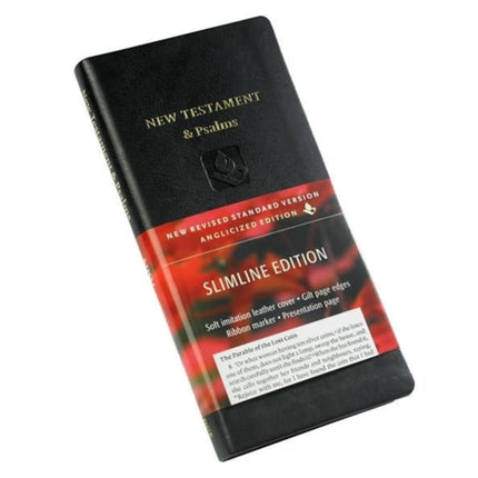 NRSV New Testament and Psalms Black Imitation