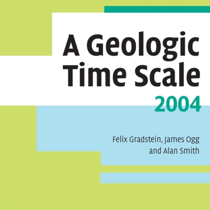 A Geologic Time Scale 2004