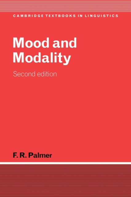 Mood and Modality Cambridge Textbooks in Linguistics