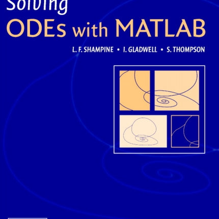 Solving ODEs with MATLAB
