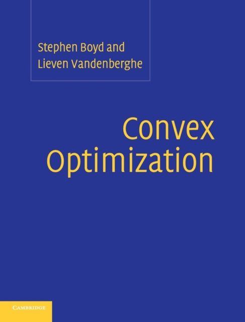 Convex Optimization