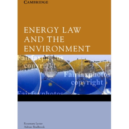 Energy Law and the Environment