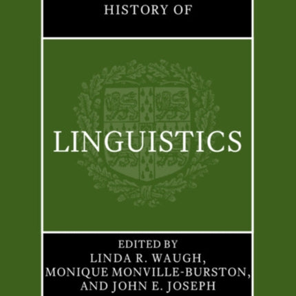 The Cambridge History of Linguistics