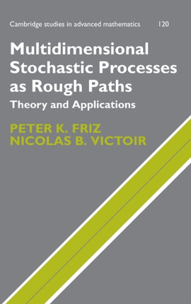 Multidimensional Stochastic Processes as Rough Paths Theory and Applications 120 Cambridge Studies in Advanced Mathematics Series Number 120
