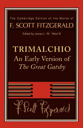 F. Scott Fitzgerald Trimalchio