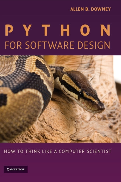 Python for Software Design How to Think Like a Computer Scientist