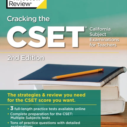 Cracking the CSET (California Subject Examinations for Teachers)