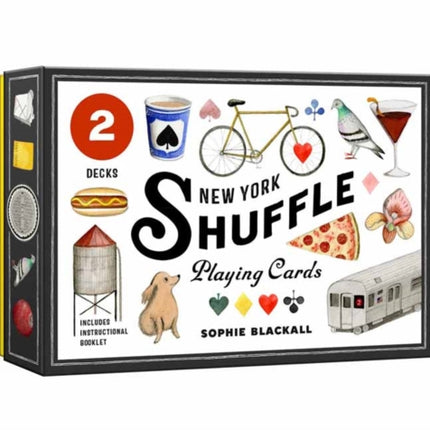 New York Shuffle Playing Cards Two Standard Decks