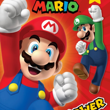 Super Mario: Power Up! (Nintendo®): Press-Out Characters and Reusable Stickers! 