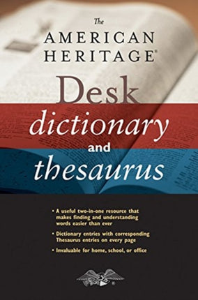 American Heritage Desk Dictionary And Thesaurus