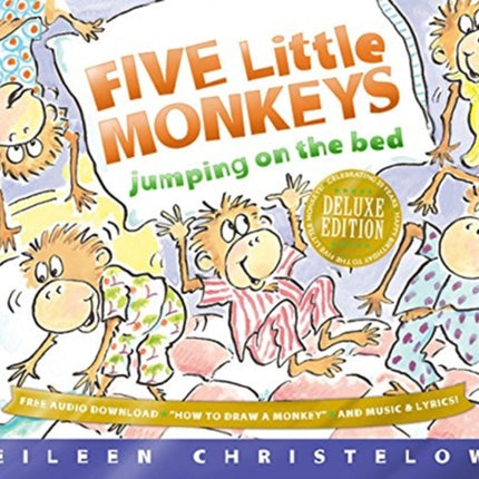 Five Little Monkeys Jumping on the Bed: 25th Anniversary Edition