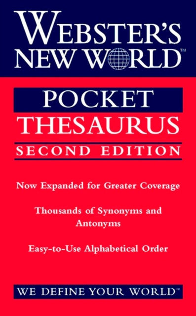 Webster's New World Pocket Thesaurus, Second Edition